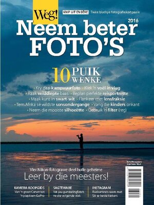 cover image of Weg neem beter foto’s